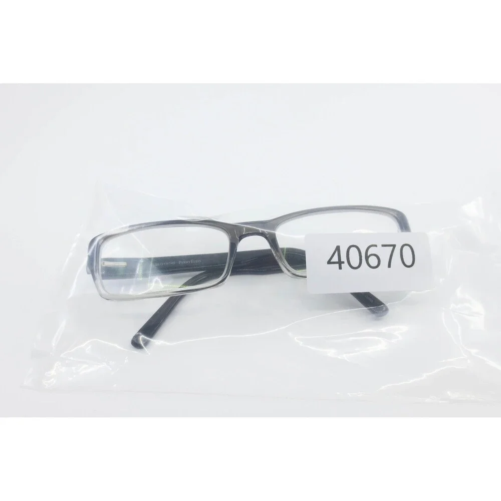 Perry Ellis PE 292-3 Mens Eyeglasses Frames Grey Gradient Rectangular 56-19-140